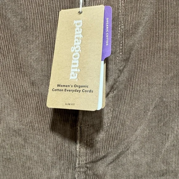 Patagonia Women's Organic Cotton Corduroy Pants - Brown - Picture 2 of 3